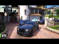 Gta 5  rollsroyce phantom vii swb black piano  russian mafia convoy  mafia gang war