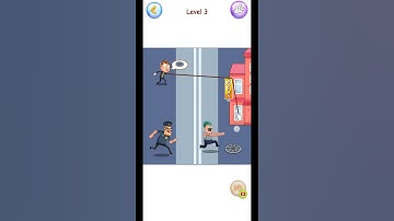 Troll Robber Stretch the hand game level #3