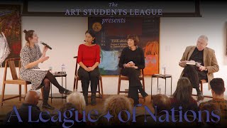 Panel Discussion: League of Nations with Midori Yoshimoto, Sue Williamson, and Bruce Dorfman