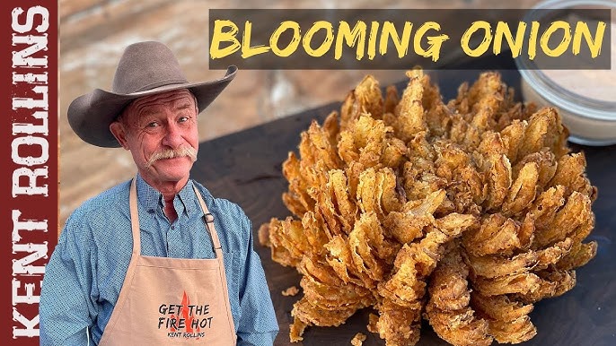 Outback's Blooming Onion and Dipping Sauce