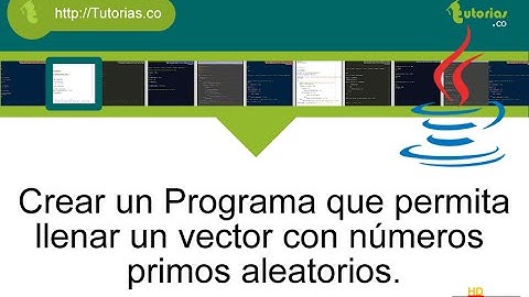 funciones -- java (vector con numeros primos)