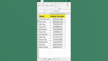 excel tutoring | data formatting in MS-Excel #excel #exceltips #education #tricks #interview