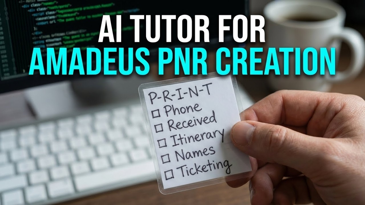 Amadeus PNR Creation Expert Reveals BEST Techniques with Gemini AI