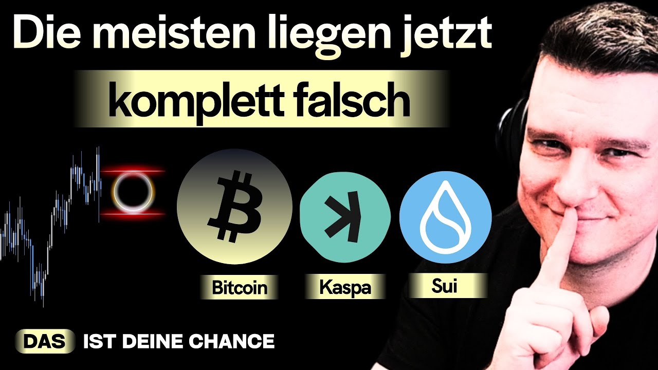 Es wird sie HART treffen | Meine Bitcoin Prognose inkl. SUI & Kaspa | Das  mache ich jetzt