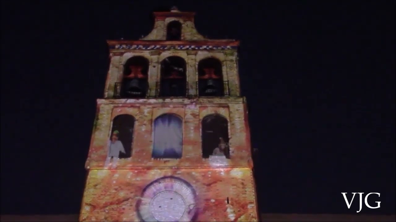 Videomapping y Nevada-Navidad  Lepe-23-12-2022