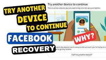 Try Another Device to Continue on Facebook | Why It Happens & How to Solve It