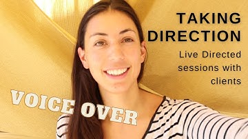 How to take direction in recording sessions with clients!