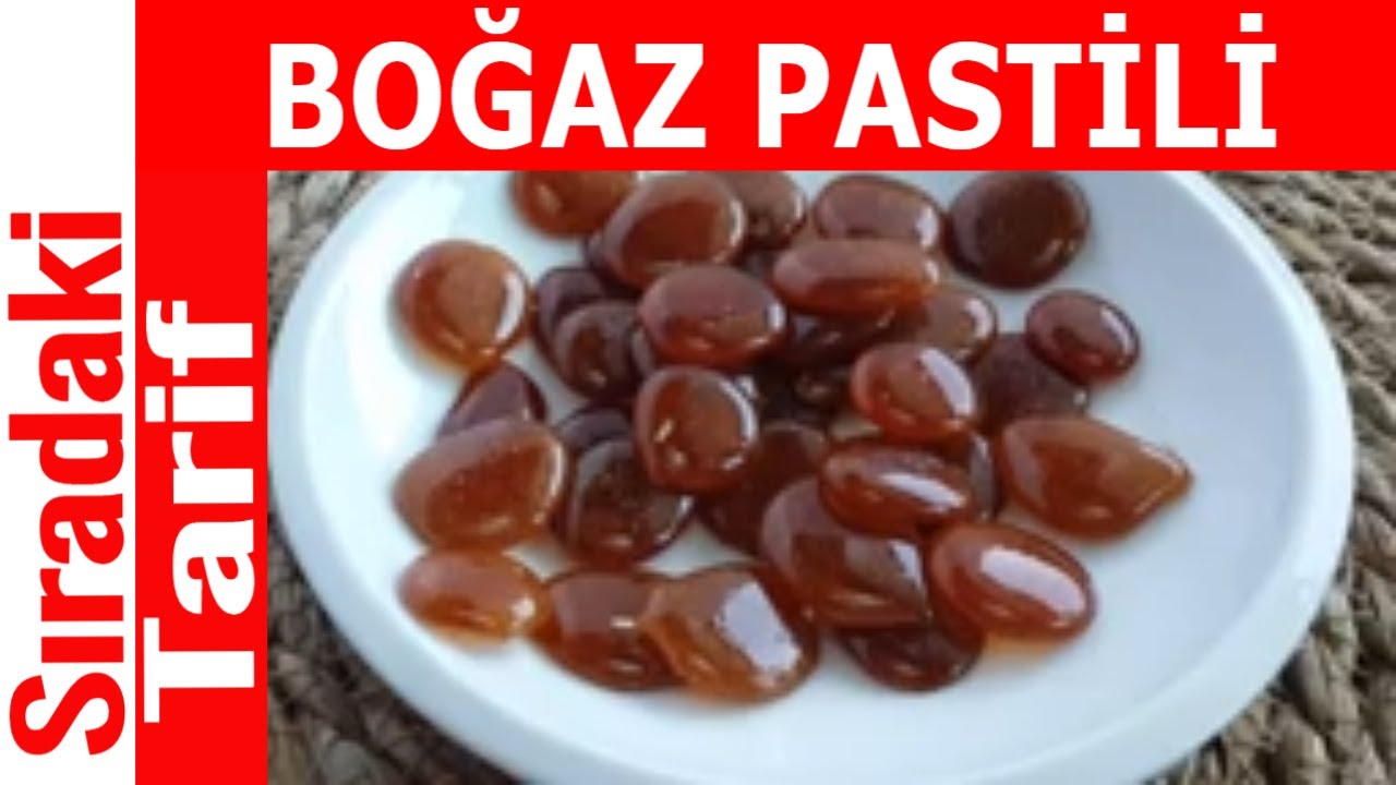 BOĞAZ PASTİLİ EVDE NASIL YAPILIR ? - KOLAY PASTİL YAPIMI- KÜR TARİFİ