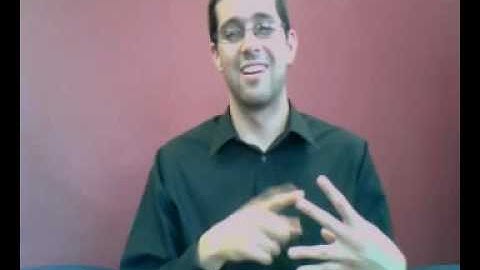 Summer 2010 ASL 1 Final Video- Joseph Hartsoe