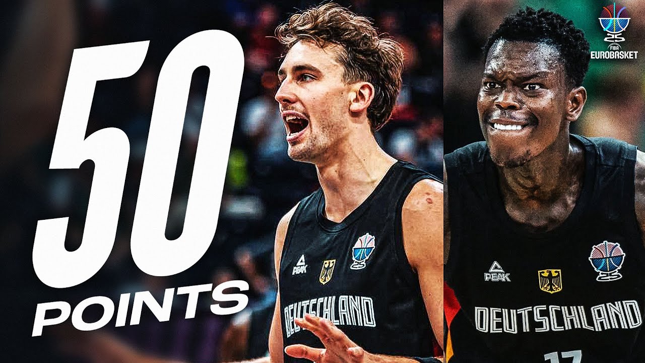 Schröder (26 PTS) & Wagner (24 PTS) DROP 50 PTS! | FIBA EuroBasket 2025 | August 30, 2025
