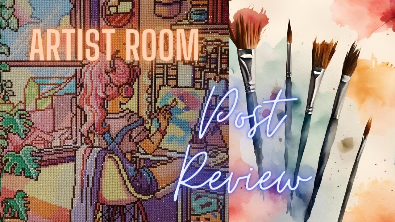 Post Review Artist Room by MrsButterD from Diamond Art Club! YouTube