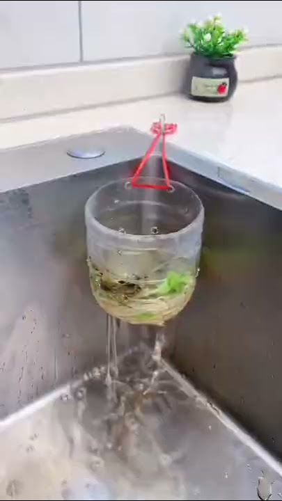 Cool life hacks you dont know/diy kitchen gadgets/ new gadget home utensil /self-made sink drainer