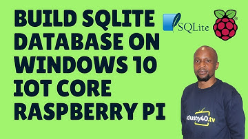 Windows IoT SQlite - How to Store Data on Raspberry PI running Windows IoT Core Using SQLite Db