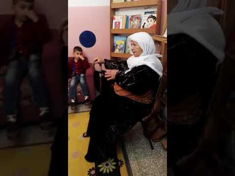 قناة أبو أ سيدأبو الر ب تراث فلسطيني مقطع من قصة جبينة الحجة رسمية ابوالر ب قباطية