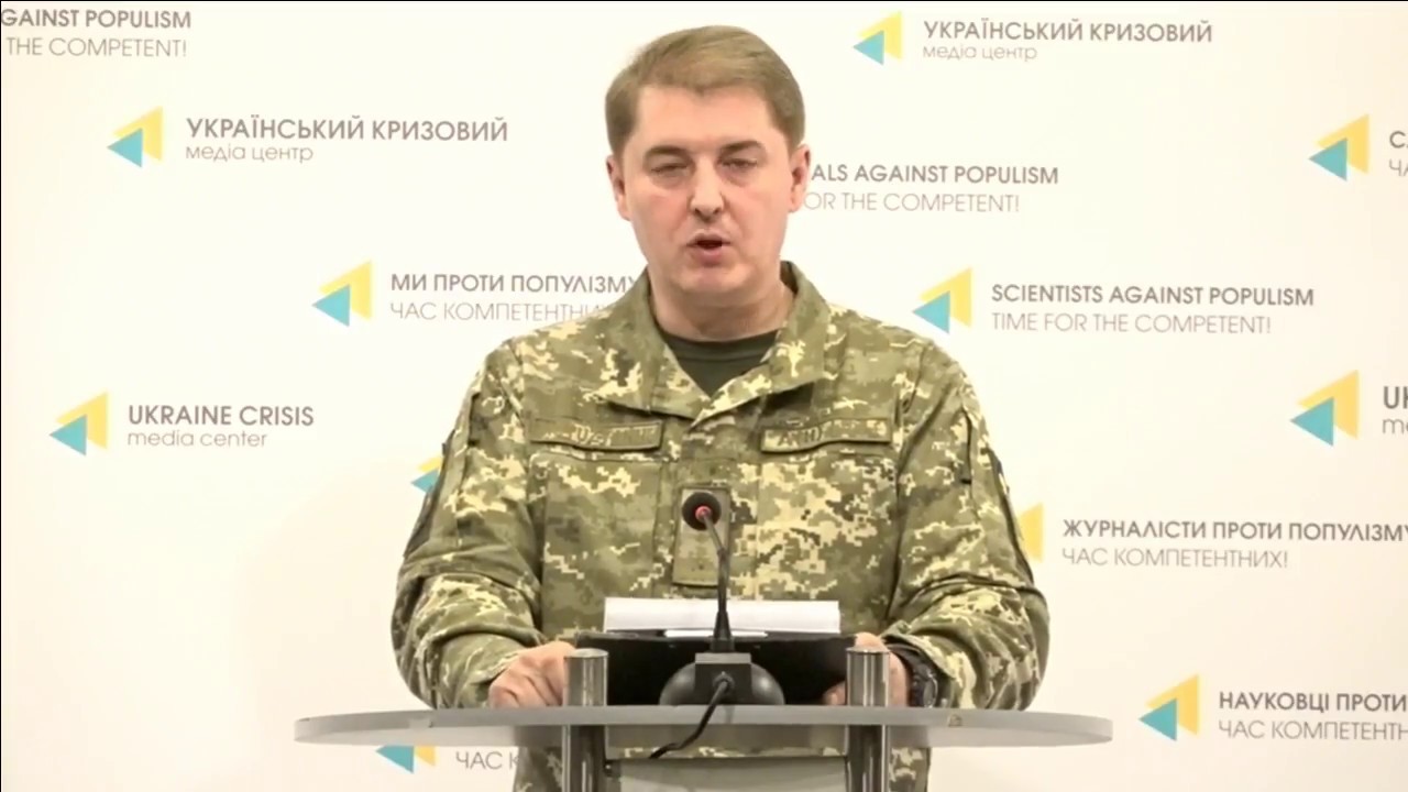 Col. Oleksandr Motuzyanyk, Ministry of Defense of Ukraine spokesperson. UCMC 05.12.2017 camera iphone 8 plus apk