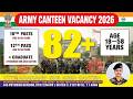 Uttarakhand Sub Area Canteen Vacancy 2026 | 82+ Posts| Computer Operator, MTS, Chowkidar Recruitment