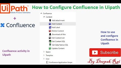 How to Configure Confluence in Uipath Studio | RPA Uipath