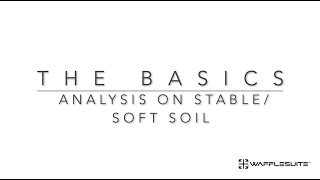 PART A   4  WS   THE BASICS   SOFT SOIL screenshot 1