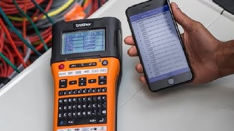 Brother netwerk labels printen via LinkWare™ Live