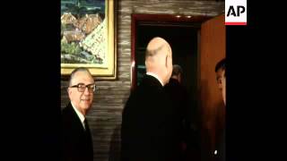SYND 25 4 73 ITALIAN PRIME MINISTER MEETS WITH PRIME MINISTER TANAKA AND EMPEROR HIROHITO IN TOKYO