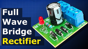 Full Wave Bridge Rectifier + Capacitor filters +  half wave rectifier