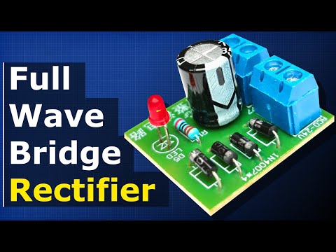 Full Wave Bridge Rectifier + Capacitor filters +  half wave rectifier