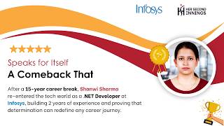 How Shanwi Sharma Restarted Her Career at Infosys After 15 Years
