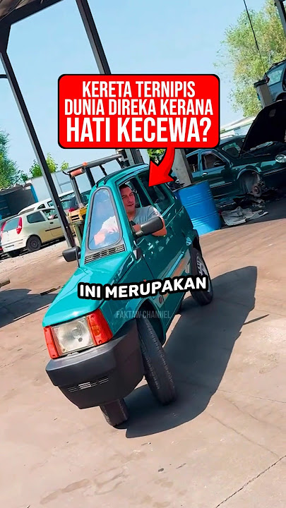 Kereta TERNIPIS dalam dunia 😱