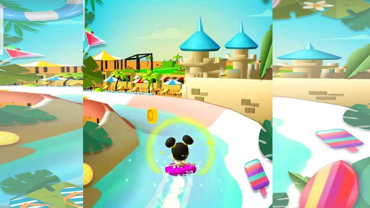 Yung Bleu - You're Mines Still (feat. Drake) [Official Video]- Waterpark Slide Race