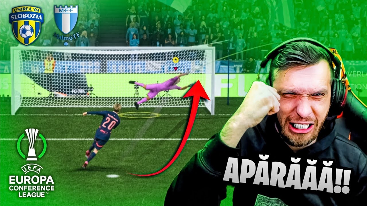 AM APARAT PENALTY LA DEBUTUL IN CONFERENCE LEAGUE CU SLOBOZIA