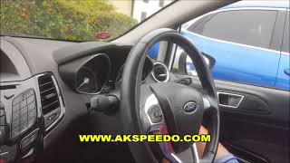 Ford Fiesta MK7 dashboard removal speedometer LCD Pixel Repair 2013-2017 Part 1