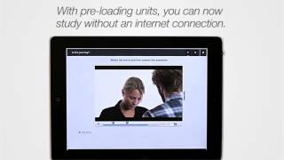 EF English Live iPad app - 自動預載課程功能，學習離線也不怕