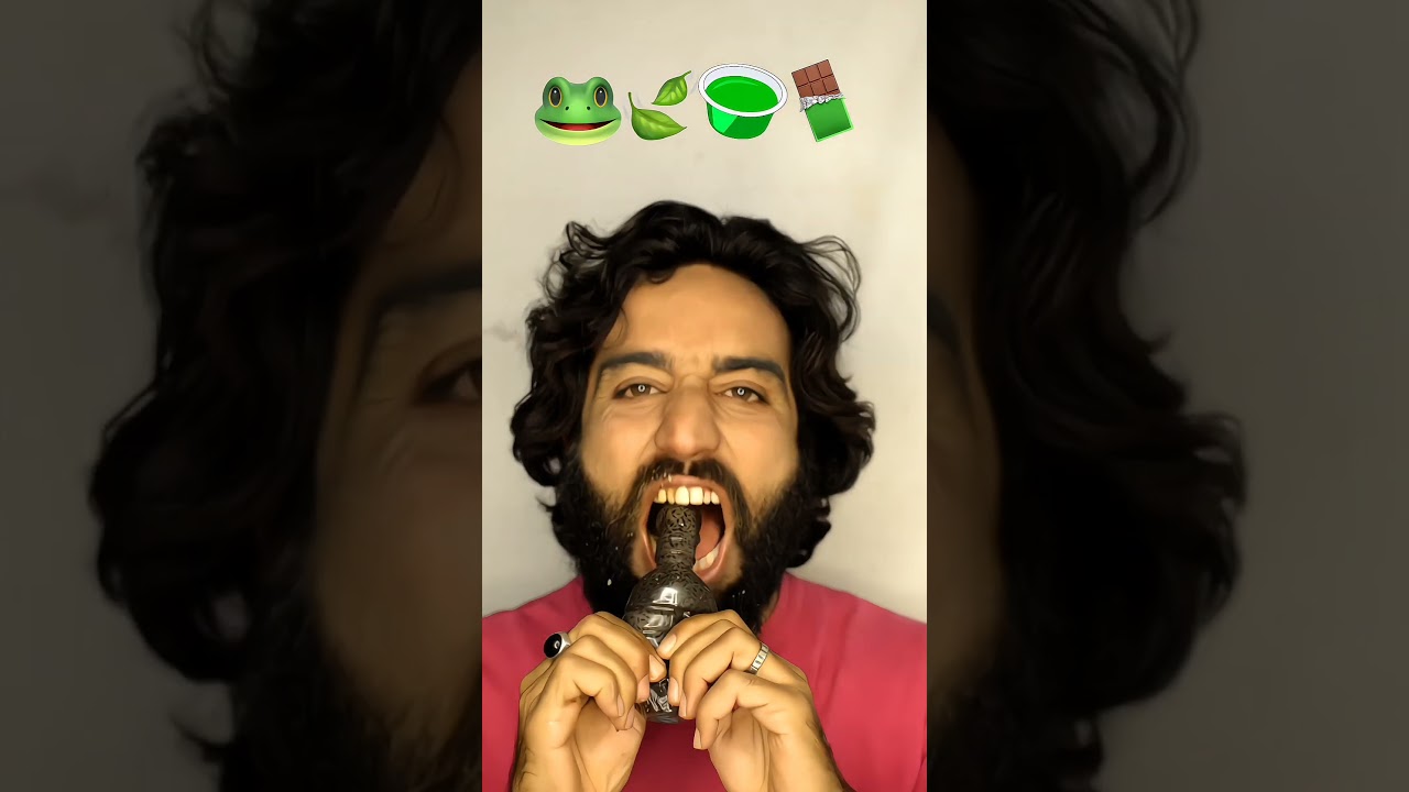 Asmr Eating Frog Egg 🐸🍭🍬#christmas #asmr #mukbang