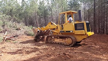 Clearing Land The Old Fashioned Way!