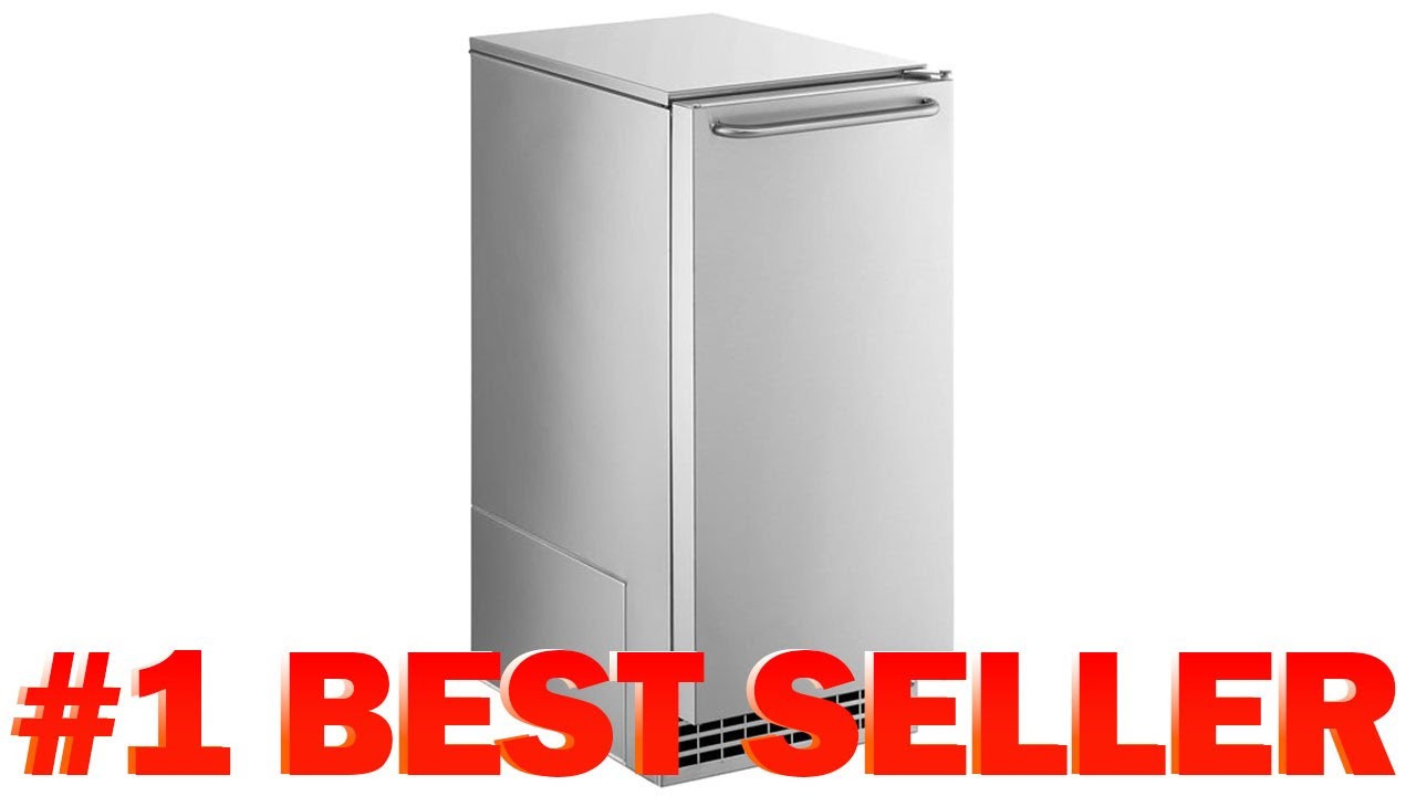Scotsman CU50GA Undercounter Ice Maker, Gourmet Cube, Air Cooled, Gravity Drain - B00XRSYBOS