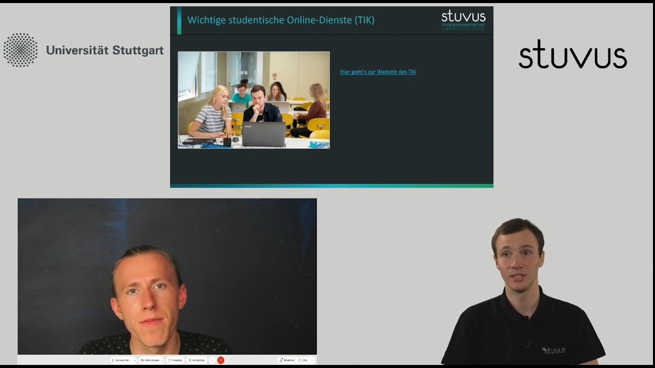 Herzlich willkommen an der Uni Stuttgart! - Einführung für Erstsemester von stuvus