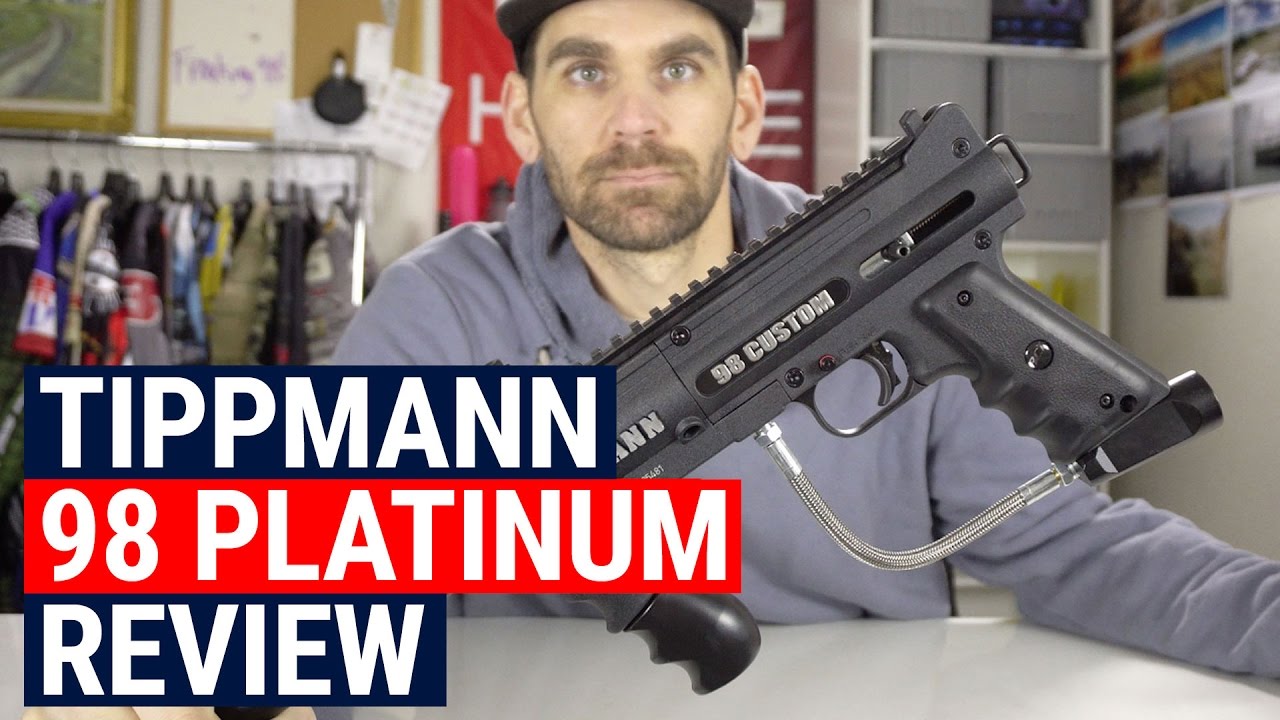 Tippmann 98 Custom Platinum Series Review - YouTube