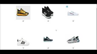Web page for Sport shoes shop || HTML CSS Java Script