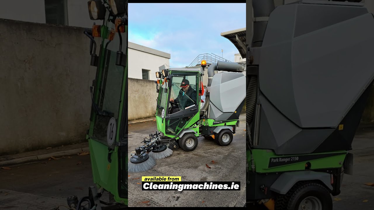 Egholm 2150 mini road sweeper