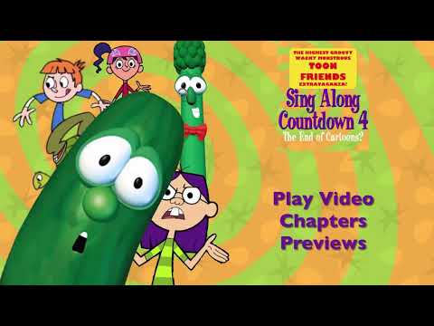 Sing Along Countdown 4: The End of Cartoons? DVD Menu