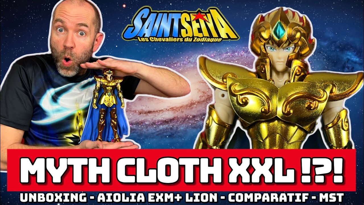UNBOXING - SAINT SEIYA - MYTH CLOTH EXM+ LION AIOLIA - MST - 4K