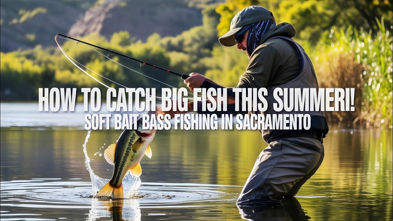 How to Catch BIG Fish This Summer! | Soft Bait Bass Fishing in Sacramento