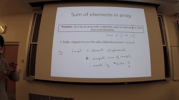 Advanced Algorithms (Fall 2019) - Lecture 17
