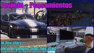 Javiielo - Pensamientos GTA 5 music video (lil Rex story) lil Rex is trying to find his dad
