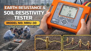 Earth Resistance Tester | MRU-30 | Earth Pit Test Kaise Kare
