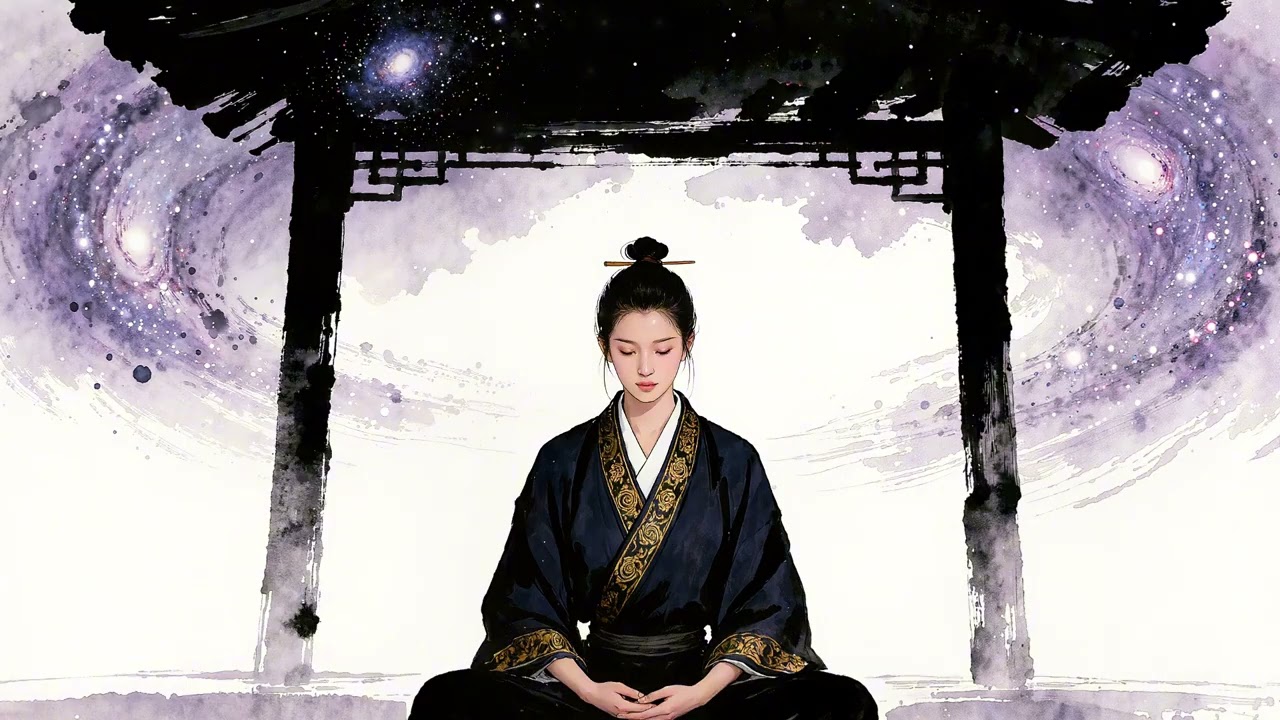 🌠 Starlit Path of the Warrior — 2 Hours of Samurai Meditation 🖤