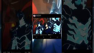 edit 😈 of solo leveling fight #anime #sololeveling