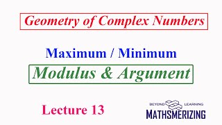Famous JEE Delight | Geometry of complex number | Maximum & minimum | Modulus & Argument | #7 Selected SE Wealth