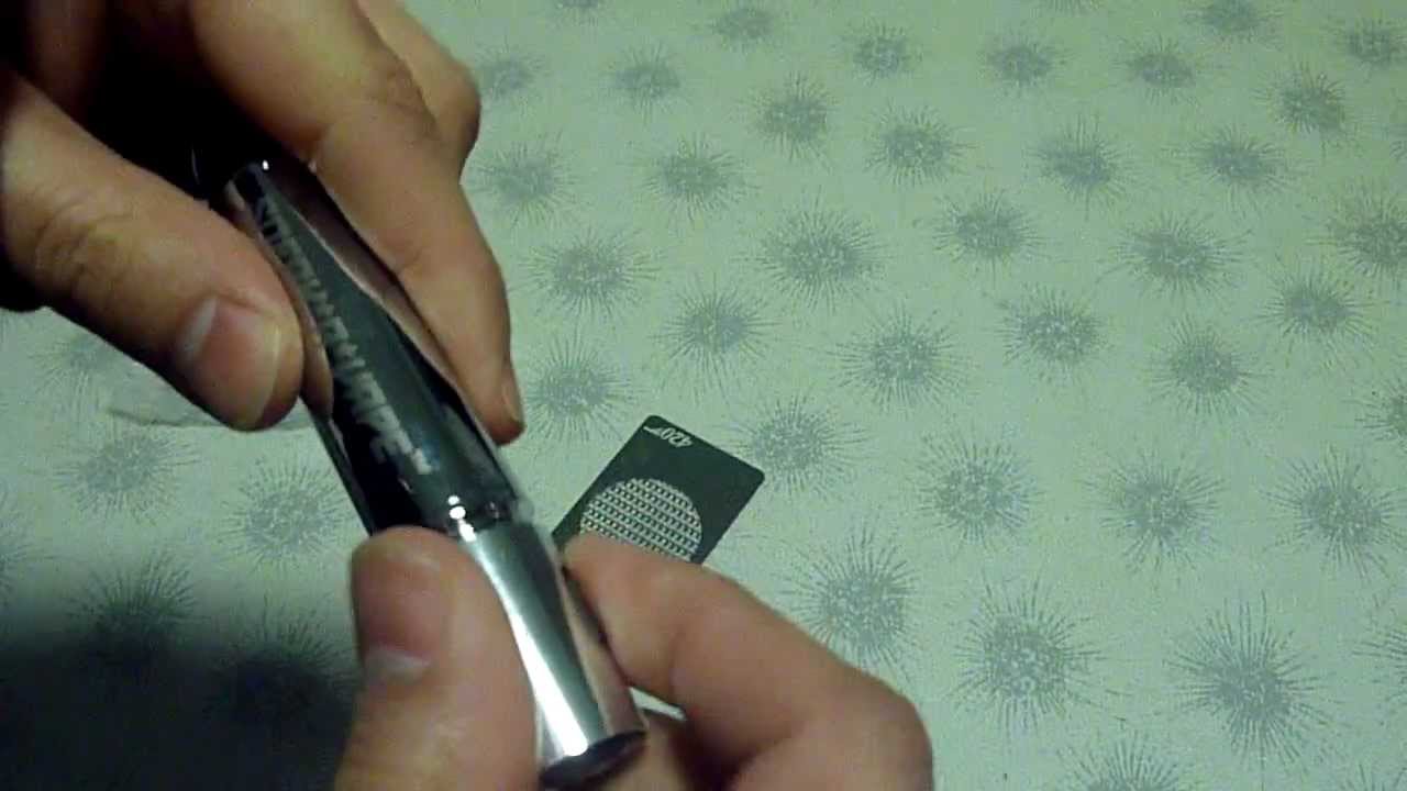 Sneak-A-Vape One-Hitter Vaporizer - YouTube