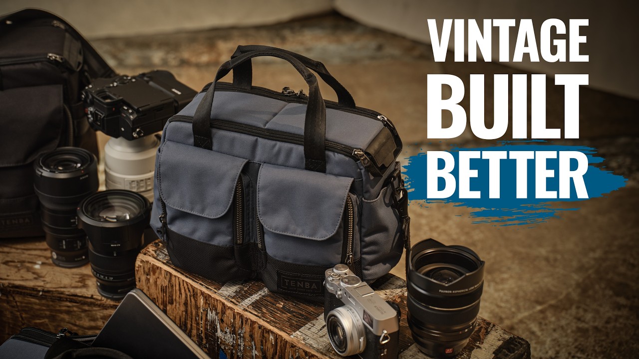 Tenba Launches DNA v2 Shoulder Bag Collection, Rebuilding a Camera